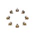 animate 8 bit pixel art character or animal gif sprite sheet for unity games