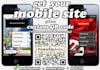 create mobile site with tap to call button, map and social media links