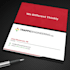 design eye catchy  and professional business card
