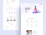 design landing page, homepage and website ui ux by figma