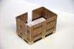 make papercraft business card holder with your logo on it