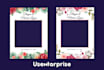 design your photobooth template within 2 hours