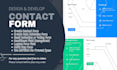 design and configure contact form in wordpress