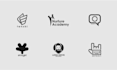 do professional flat minimalist logo design