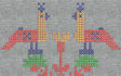 digitize your image into cross stitch embroidery
