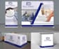 design eye catching trade show booth or pop up exhibition display banner