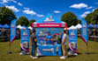design a custom canopy tent, roll up banner and tablecloth