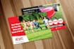 make a corporate postcard, business flyer, rack card