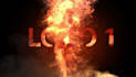 do fire logo intro video with real flame 4k