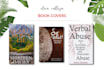 create a book cover and book inner pages for print or ebook