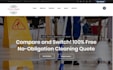 build cleaning company, janitorial, facility management website