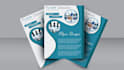 design unique awesome,flyer,business handout,leaflet