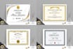 design premium professional certificate and award template