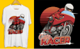 create amazing racing car motosport offroad t shirt design vector file