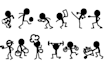 draw stickman figure high quality and unique