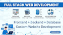 do website development using PHP laravel and full stack technologies