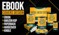 design a professional book cover design, KDP book cover