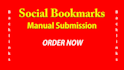 create high PR social Bookmarking backlinks for website seo