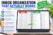organize and streamline your email inbox