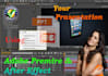 convert your powerpoint presentation or pdf to HD video