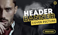 design website banner, cover, header or slider