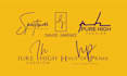 do professional, custom, signature, photography, and watermark logo