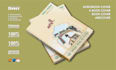 book and magazine cover with the layout design