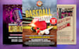 design event flyer, postcard and door hanger, brochure design