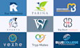 create modern business logo design for your company or website