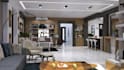interior 3d modeling and photo realistic rendering