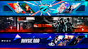 create a mind blowing gaming banner and profile picture