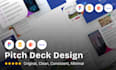 design presentation pitch in figma, PPT, google slides, canva