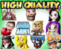 create twitch emotes in high quality for your subs