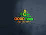 design food, bbq, cafe, coffee shop and restaurant logo