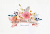 design professional watercolor hand made logo for you
