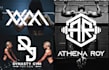 do modern  fitness,gym, warrior, sports and monogram 3d logo