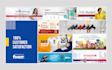 design stunning social media banners, headers, ads, cover