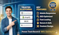 do web design and build complete website for your business