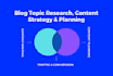 brainstorm unique blog title and create a blog content plan