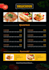 design professional restaurant menu and  saloon price chart