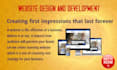 create a responsive and professional website