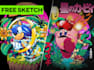 create game illustration free sketch
