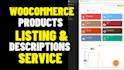 edit your shopify and woo product titles and descriptions