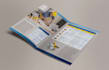design promotional bi fold brochure