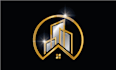design modern luxury real estate logo