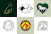 design a unique logo veterinary clinics or animal shelters