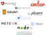 write any type of javascript code and integrate js libraries