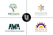 create fundraising charity or organisation logo