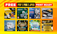 create eye catching modern flyers for your business or event