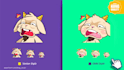 create custom twitch emotes in 24h delivery by kong vector fast cute